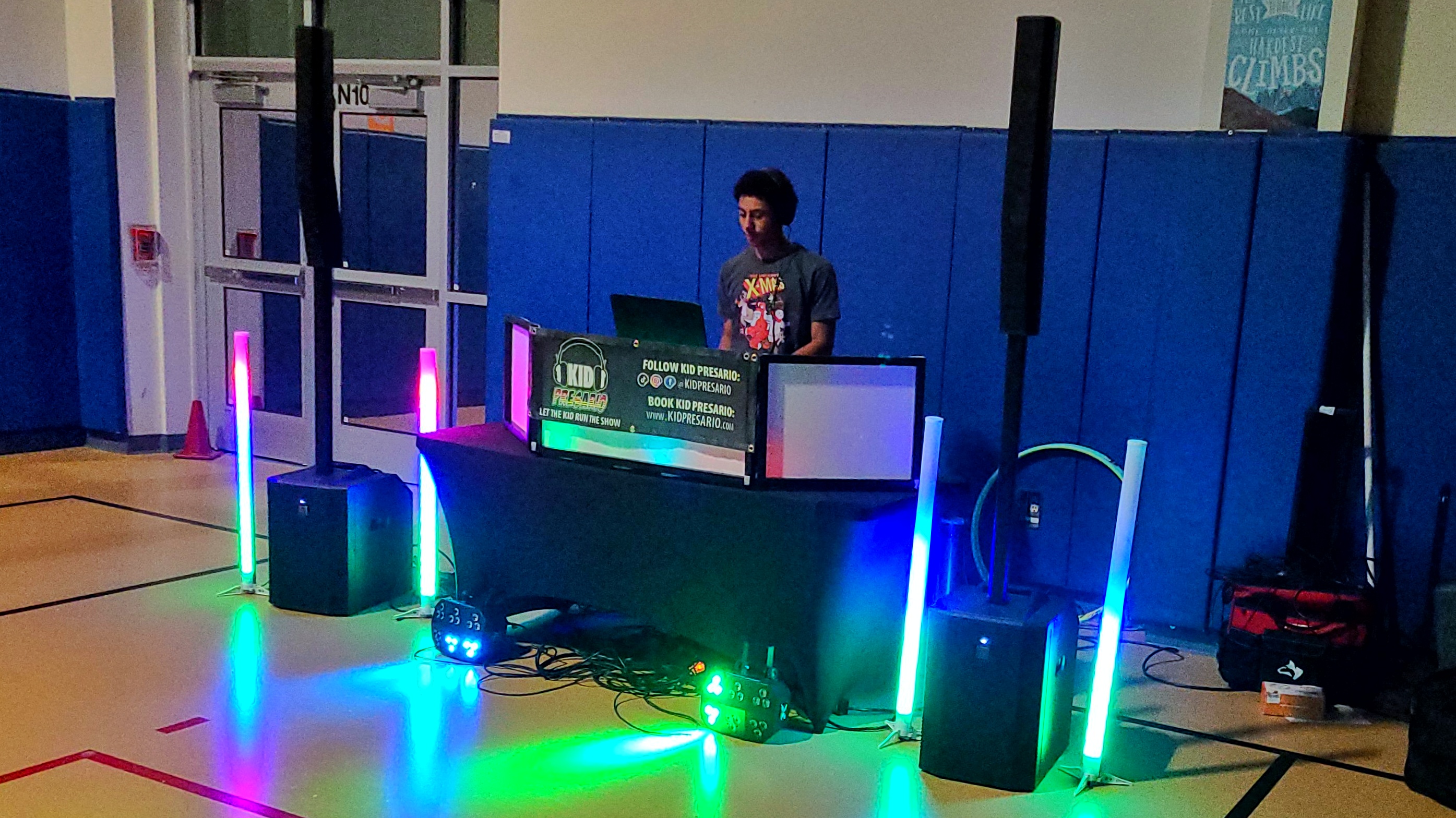 Kid Presario performing live